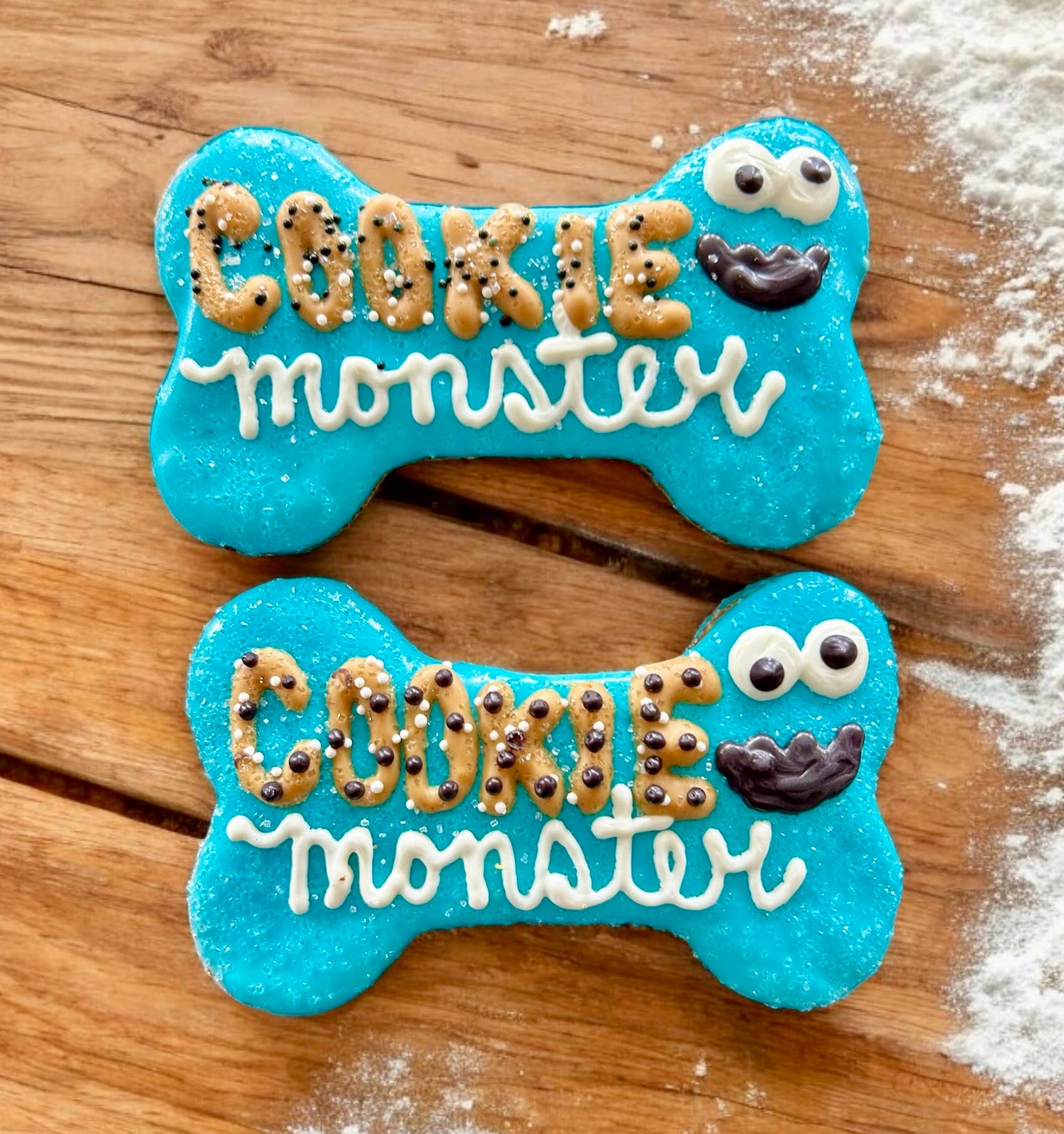 YumYum4DOGS - 6 inch COOKIE Monster dog treat- Single - Doot's Pet LLC Collars For A Cause