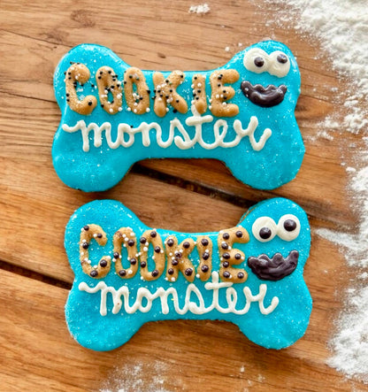 YumYum4DOGS - 6 inch COOKIE Monster dog treat- Single - Doot's Pet LLC Collars For A Cause