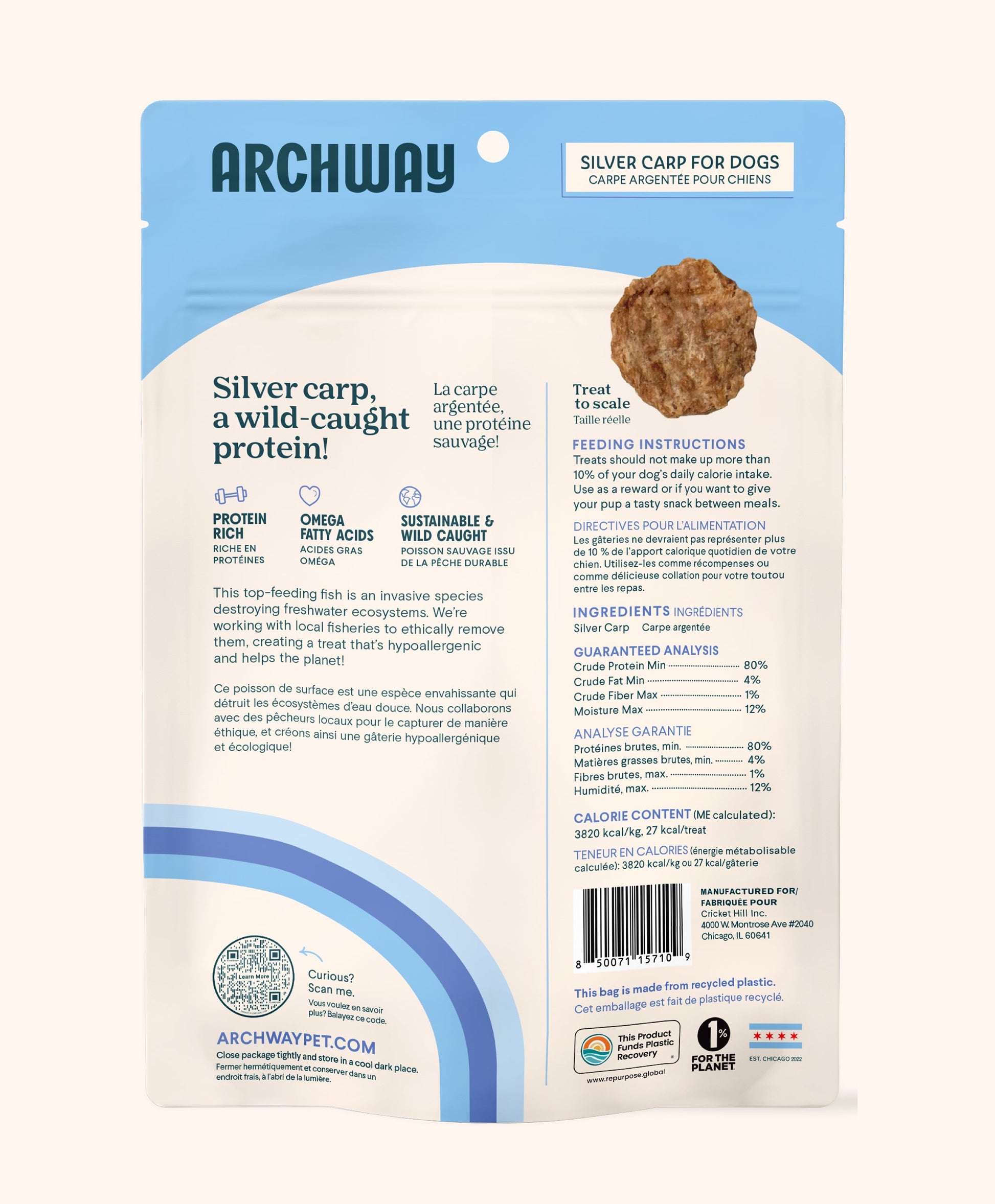 Silver Carp For Dogs - Doot's Pet LLC Collars For A Cause