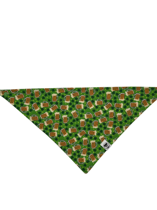 Saint Patrick's Day Pet Bandana Irish Beer