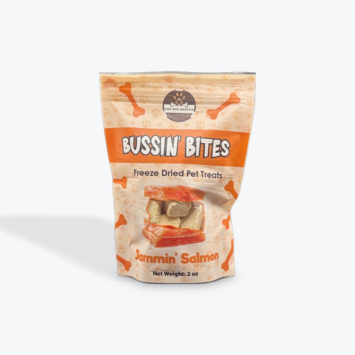 Single Ingredient, High Value Freeze-Dried Training Treats for Dogs & Cats - Salmon