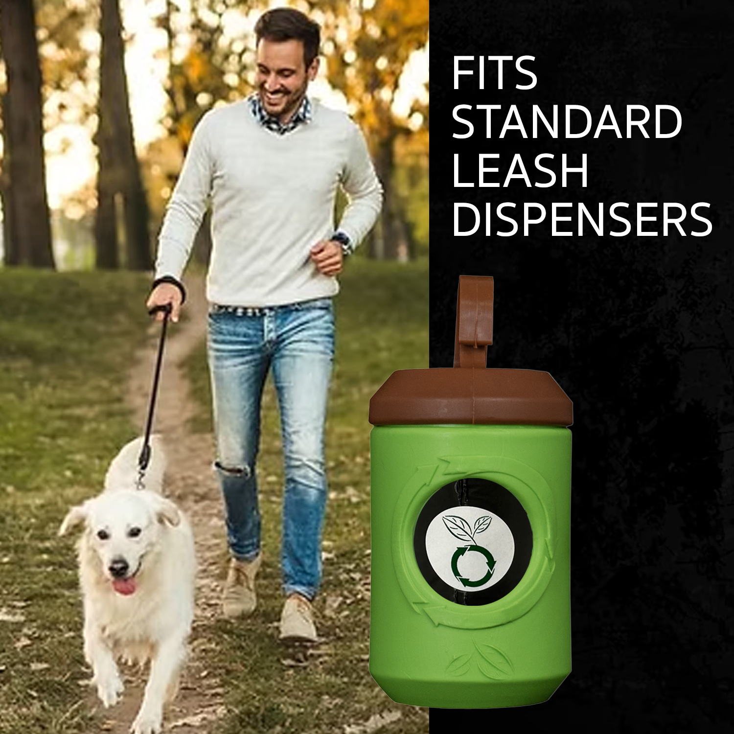 beyondGREEN Dog Waste Bags – Folded Rolls – Made in USA, Leak-Resistant, Extra-Strong - Doot's Pet LLC Collars For A Cause