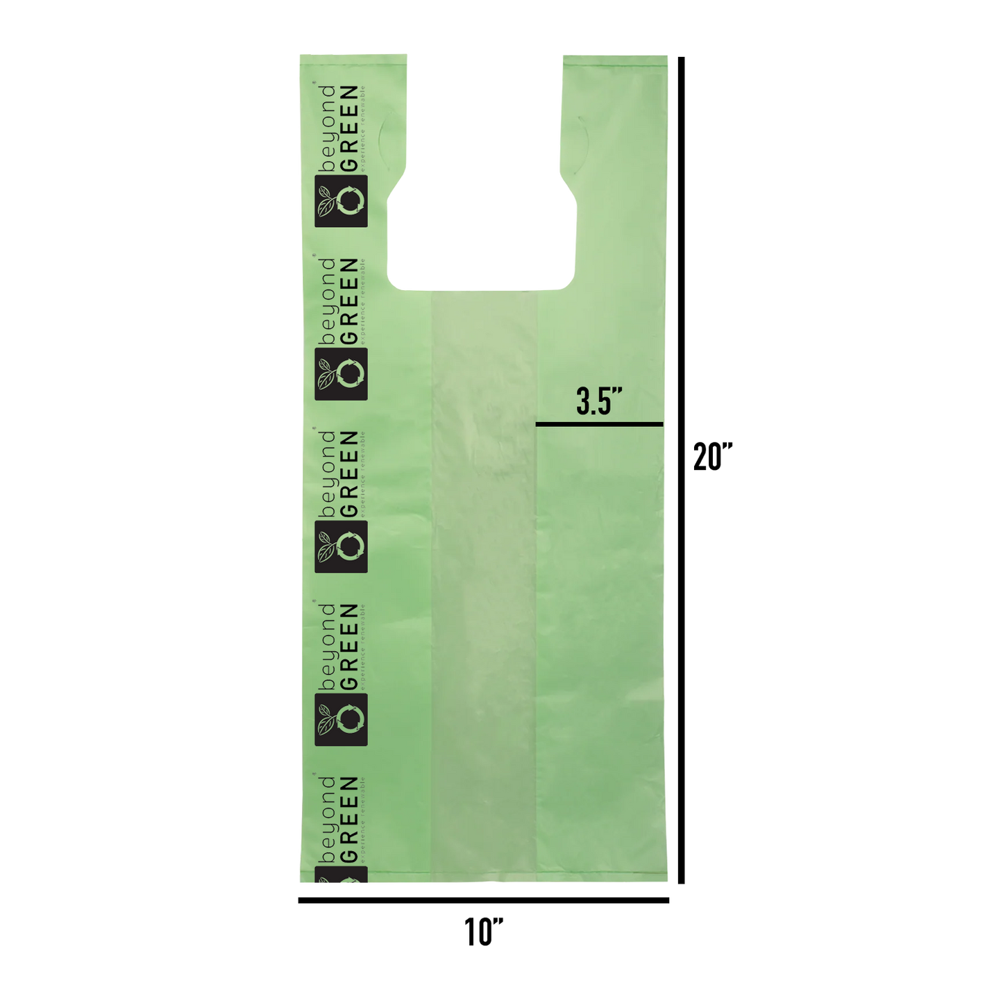 beyondGREEN Large Multi-Purpose Shopper Bags – Made in USA, Tear-Resistant & Leak-Resistant - Doot's Pet LLC Collars For A Cause