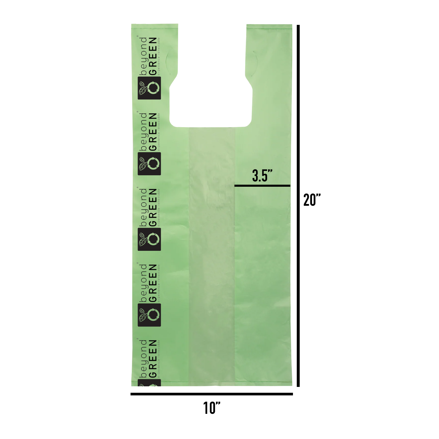 beyondGREEN Large Multi-Purpose Shopper Bags – Made in USA, Tear-Resistant & Leak-Resistant - Doot's Pet LLC Collars For A Cause