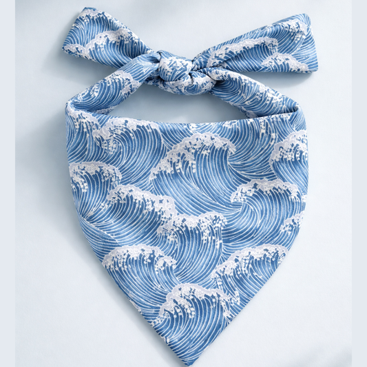 Beach Waves Dog Bandana New Arrival