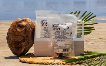 Dehydrated Beef Heart – Raw Instincts | Nutritious Treat for Cats & Dogs - Doot's Pet LLC Collars For A Cause