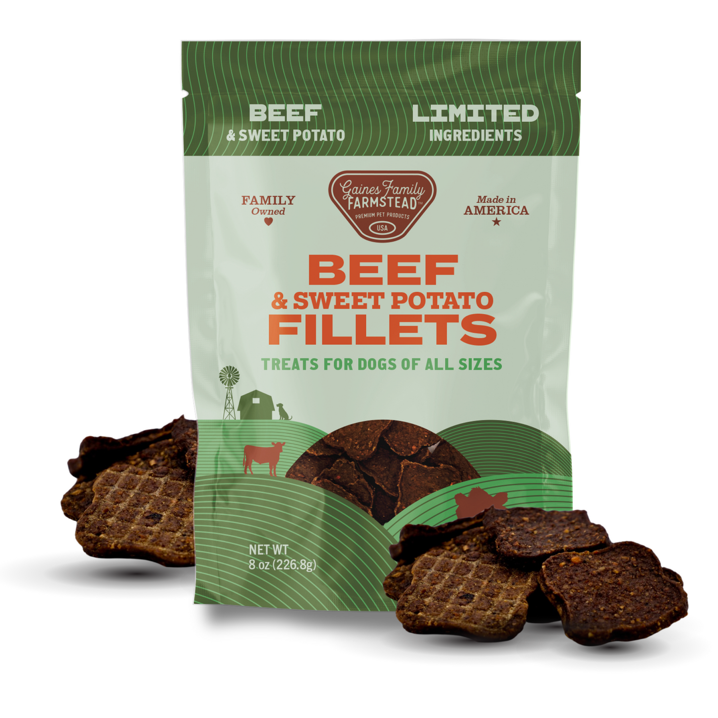 Beef and Sweet Potato Fillets - Doot's Pet LLC Collars For A Cause