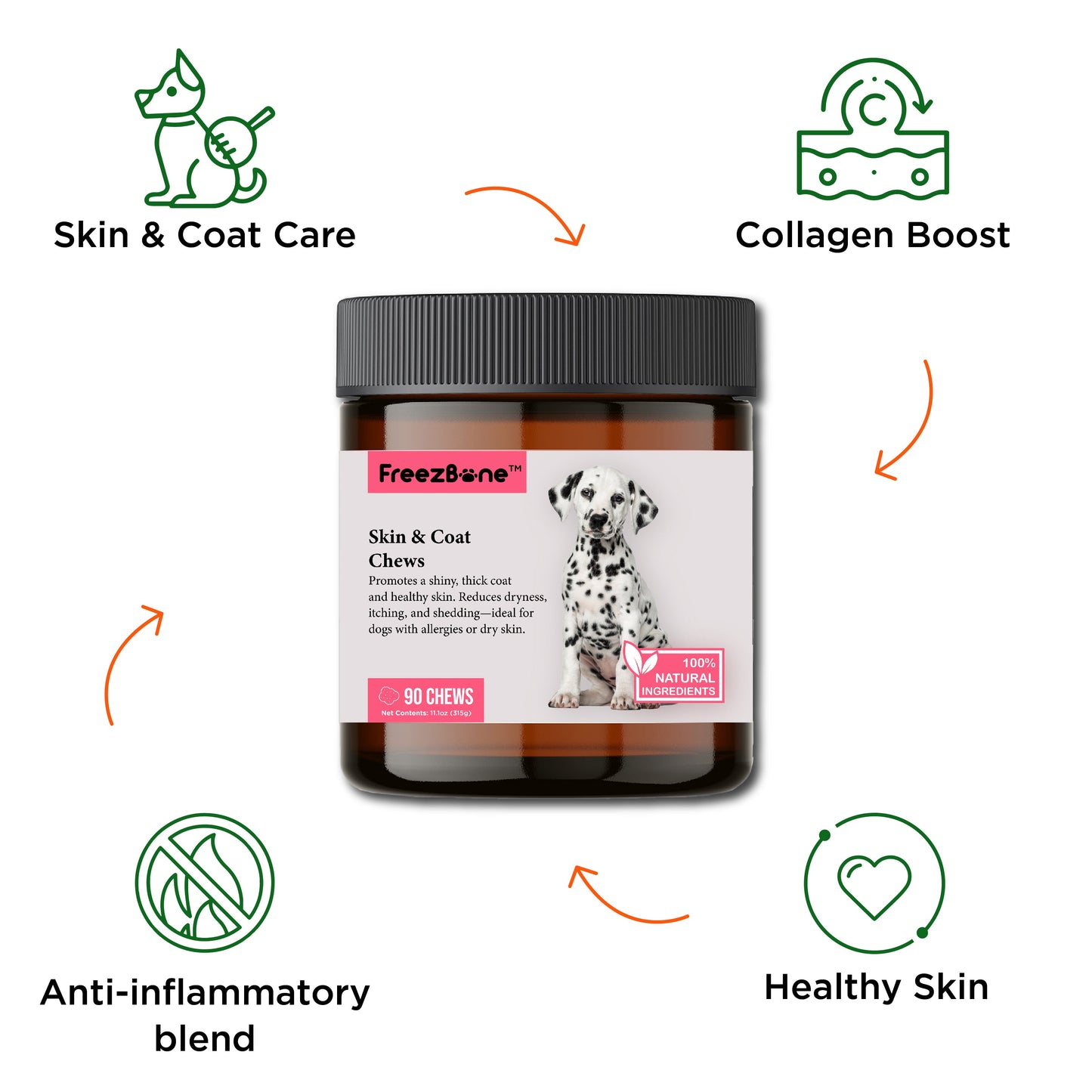 Allergy & Immune Chews (90 Chews) - Doot's Pet LLC Collars For A Cause