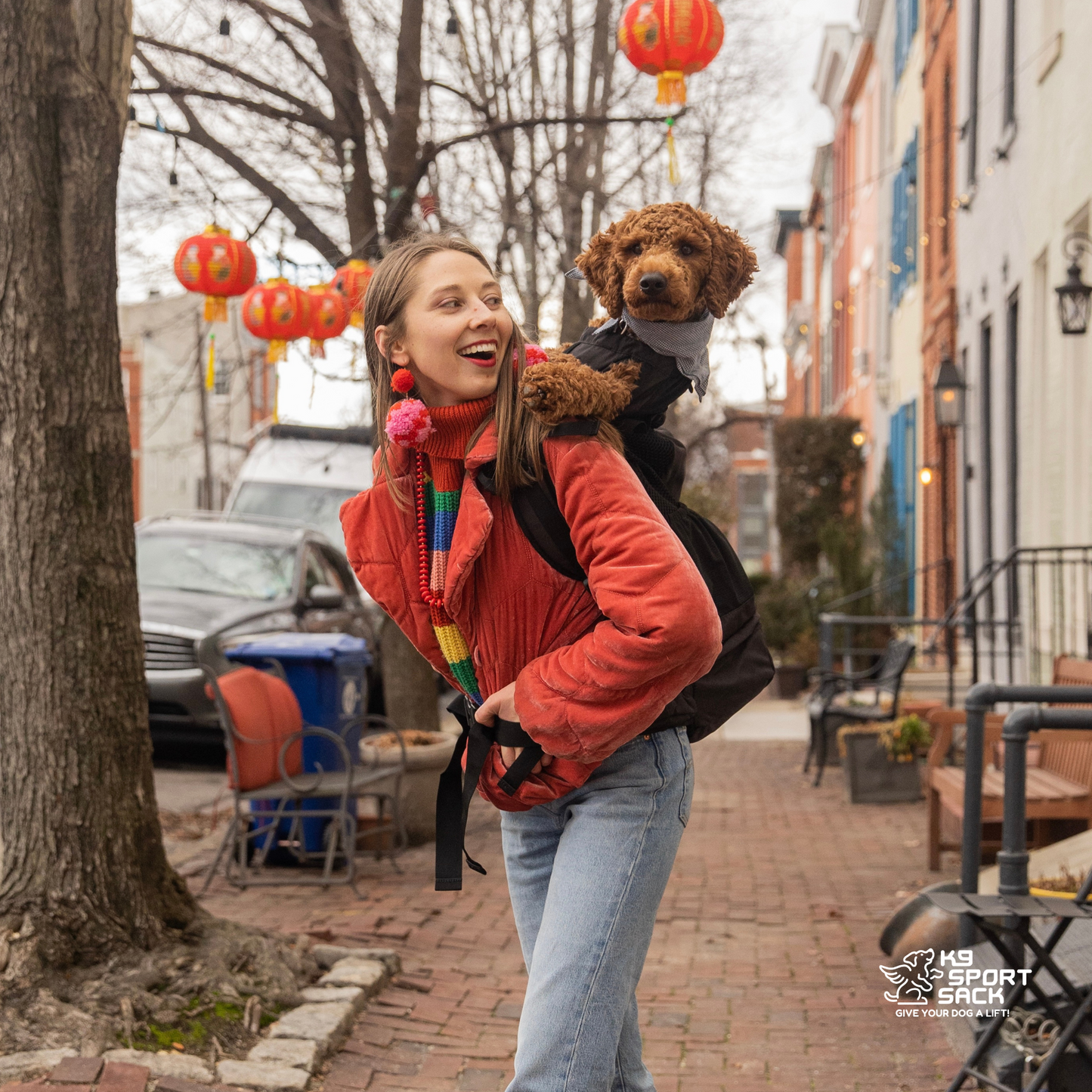 Knavigate | Advanced Dog Carrier with Internal Frame & Hip Belt