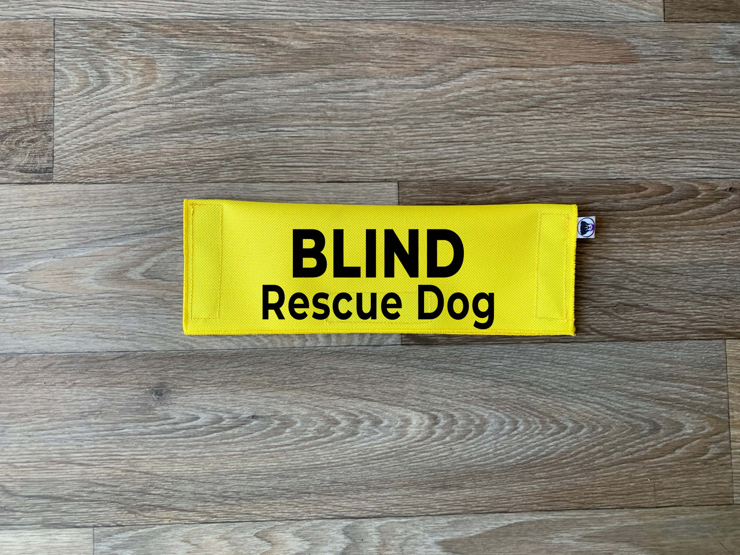 Blind Rescue Dog Leash Flag