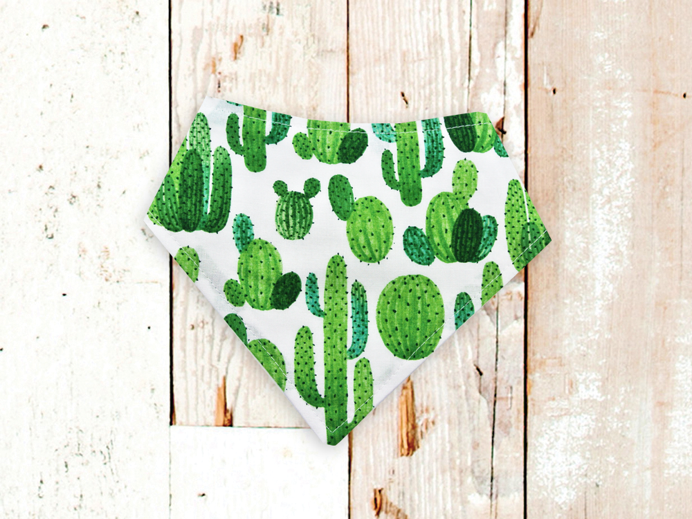 "Cactus" Dog Bandana - Doot's Pet LLC Collars For A Cause
