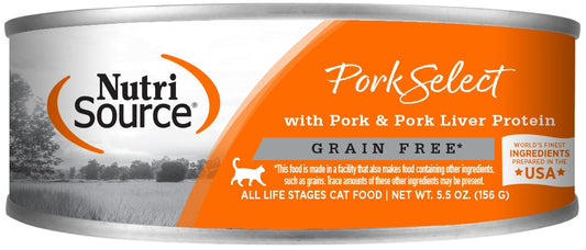 Nutri Source Pork Select Wet Cat Food