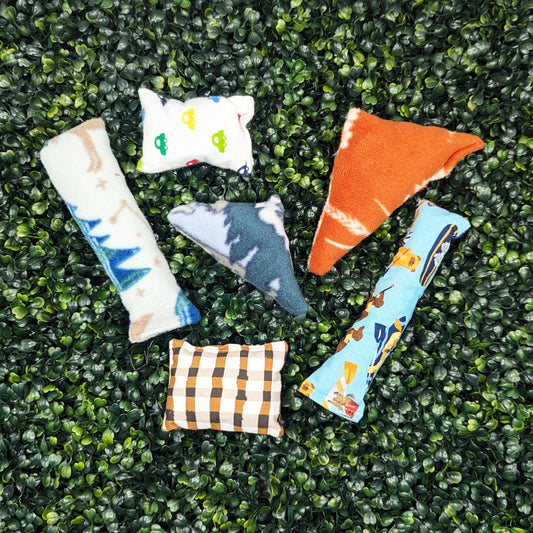 Scrap Fabric Catnip Toys