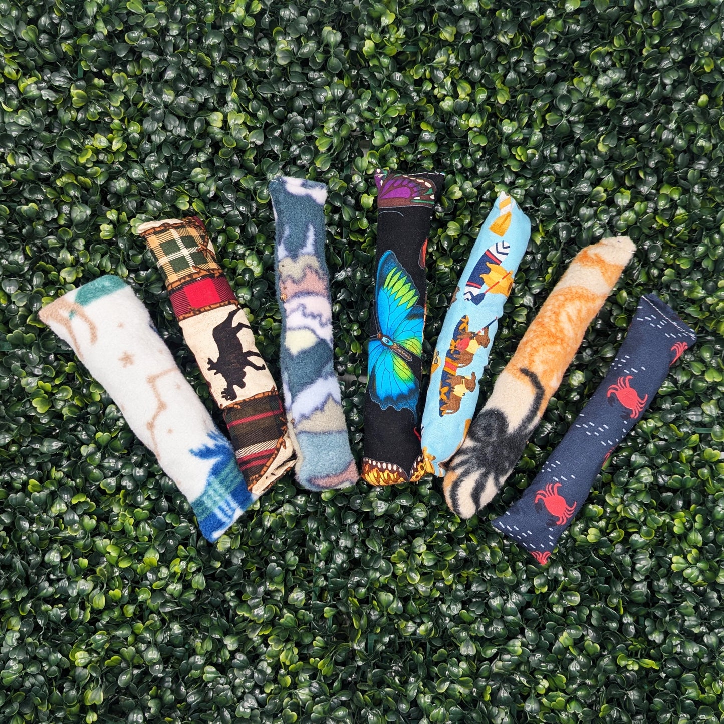 Scrap Fabric Catnip Toys
