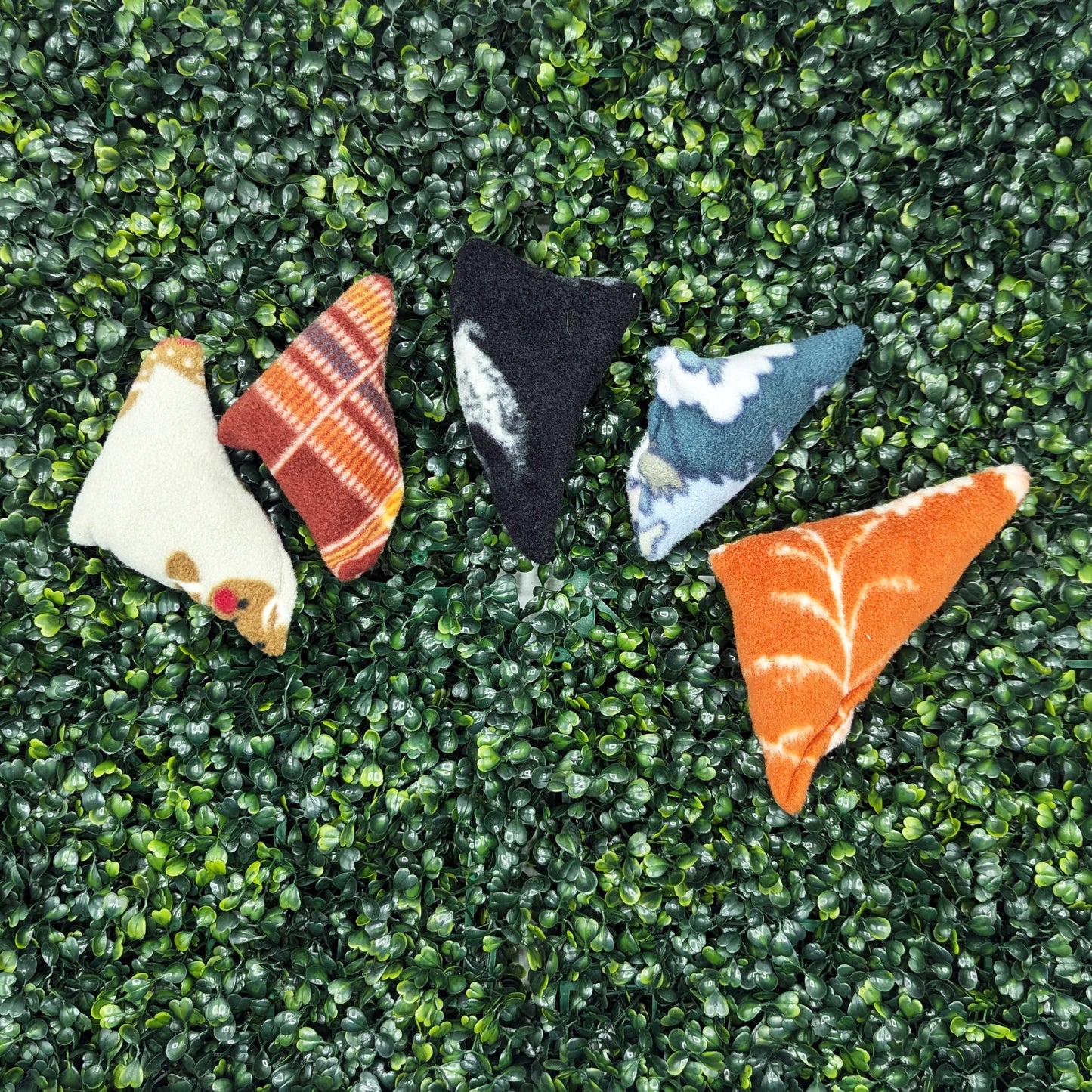 Scrap Fabric Catnip Toys
