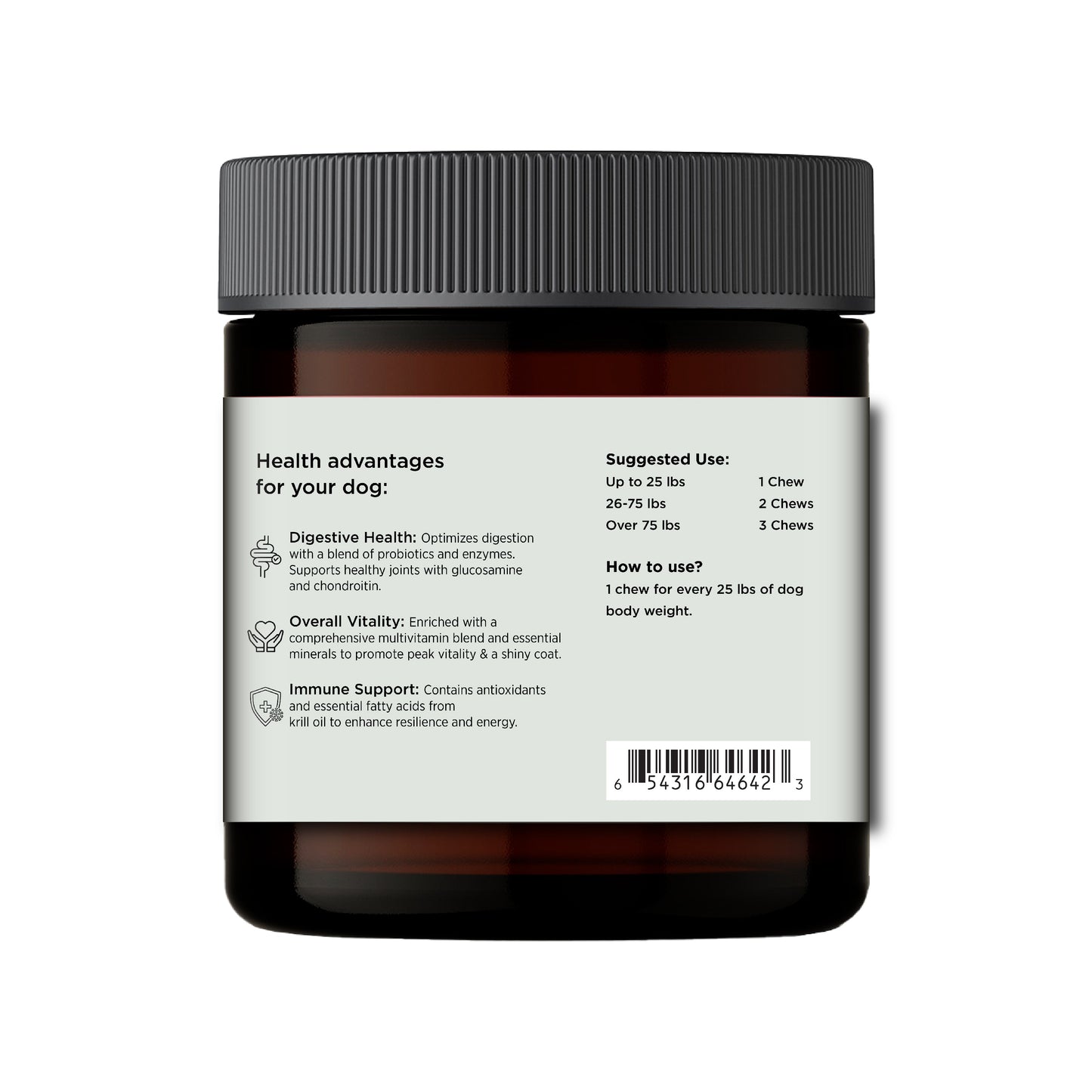 Multivitamins Chews (90 Chews) - Doot's Pet LLC Collars For A Cause