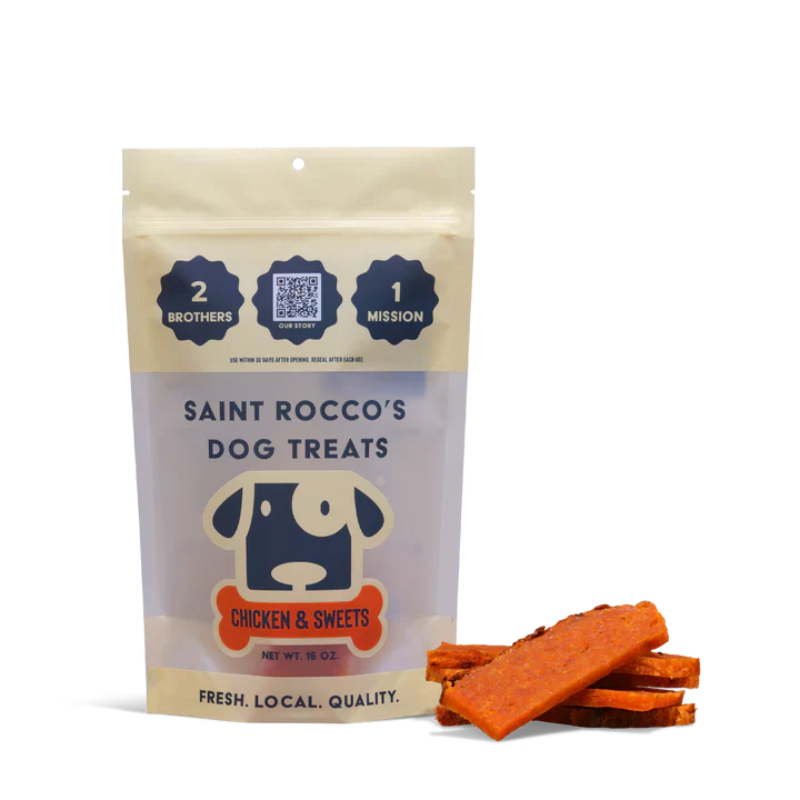 Saint Rocco's Dog Treats Chicken & Sweets (8oz)