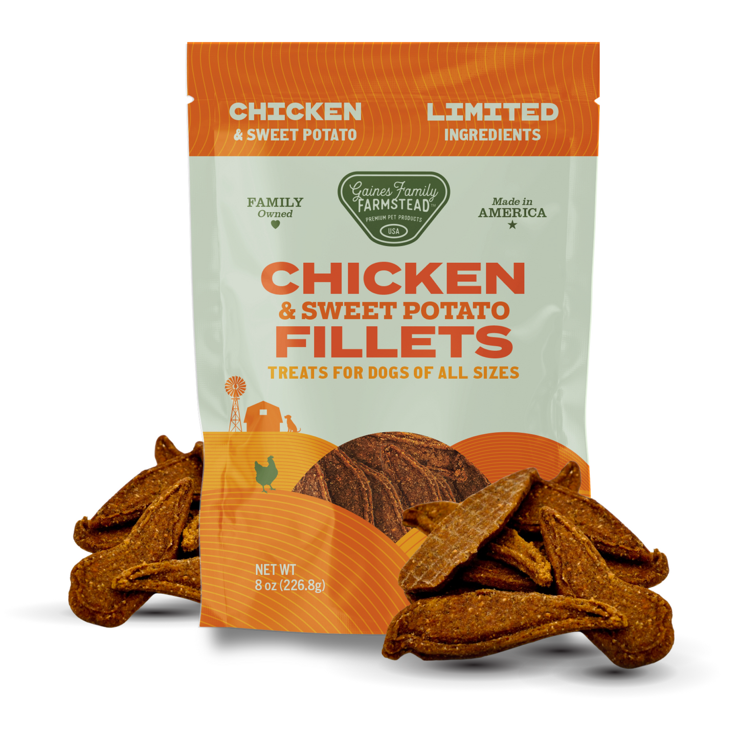 Chicken and Sweet Potato Fillets - Doot's Pet LLC Collars For A Cause