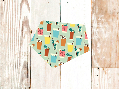 "Cocktails" Dog Bandana