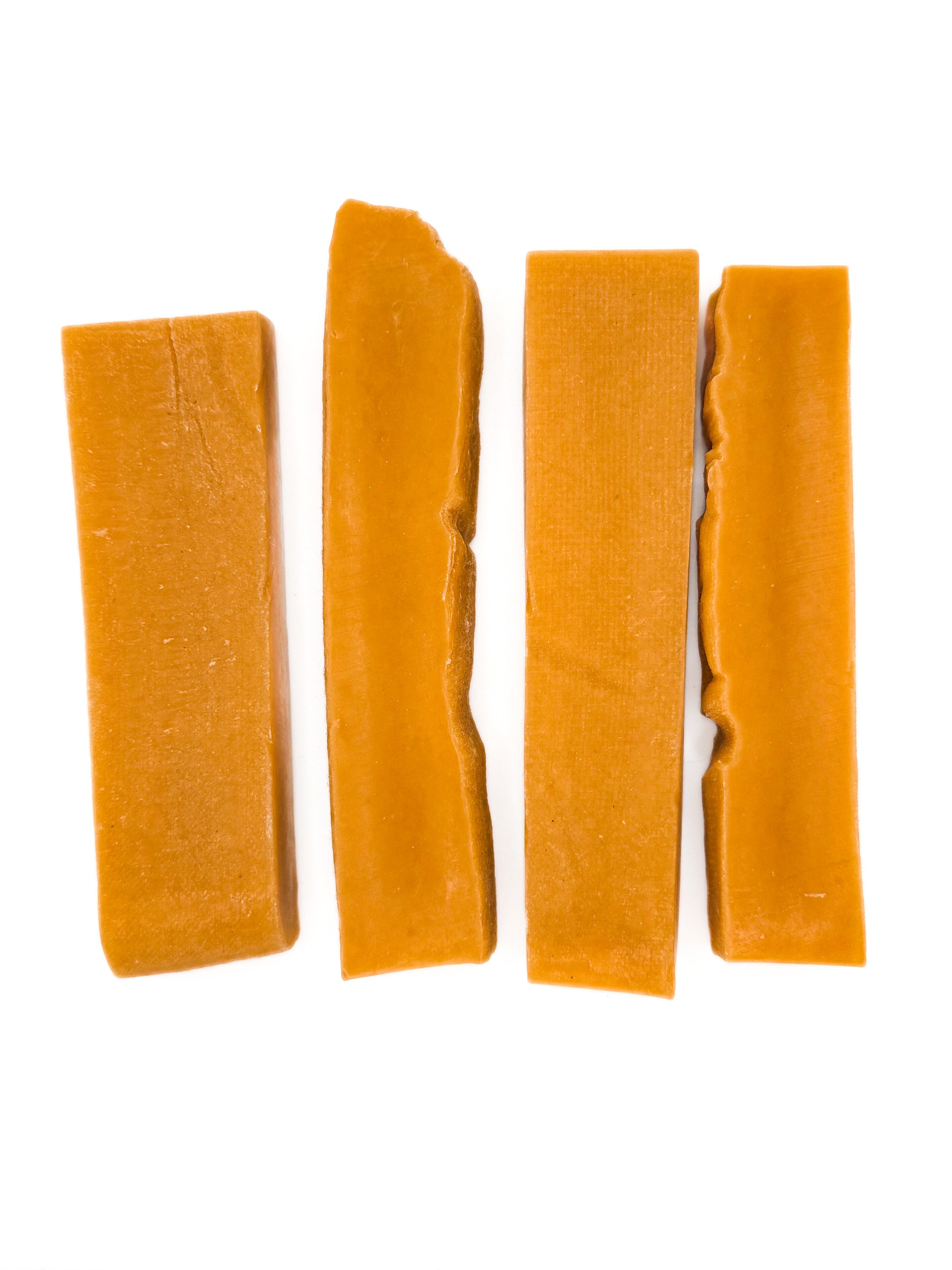 Pumpkin Flavored Yak Cheese Chew - made with REAL PUMPKIN Puree - Single - Doot's Pet LLC Collars For A Cause