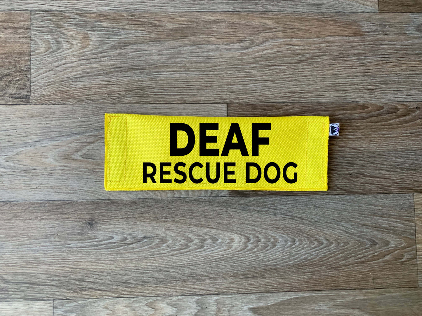 Deaf Rescue Dog Leash Flag
