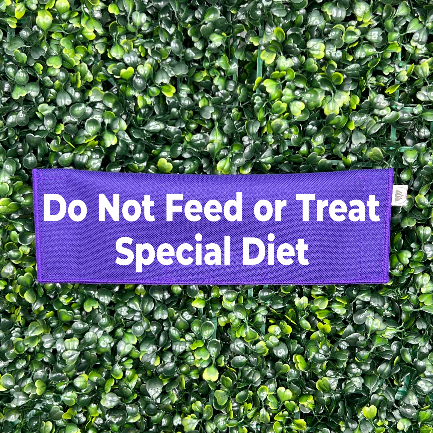 Do Not Feed or Treat - Special Diet Leash Sign