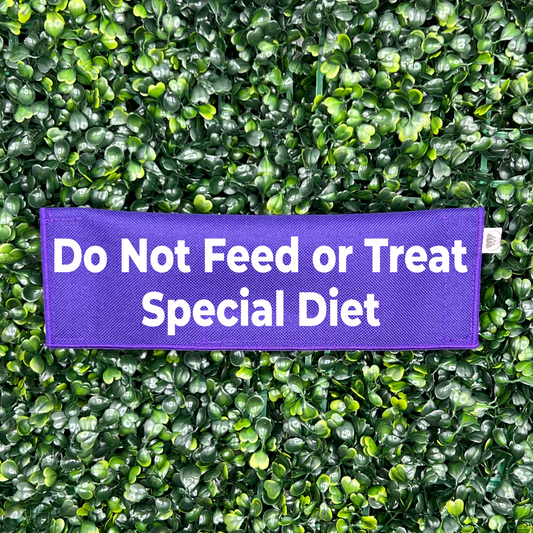 Do Not Feed or Treat - Special Diet Leash Sign