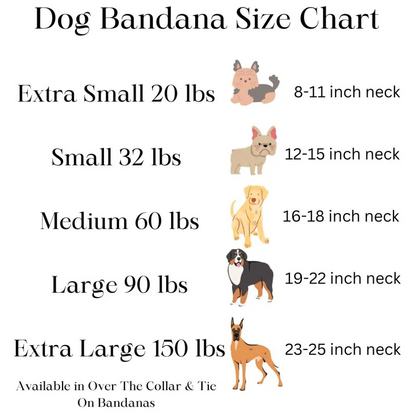 Adopt Me Tie Dye Dog Bandana Best Seller