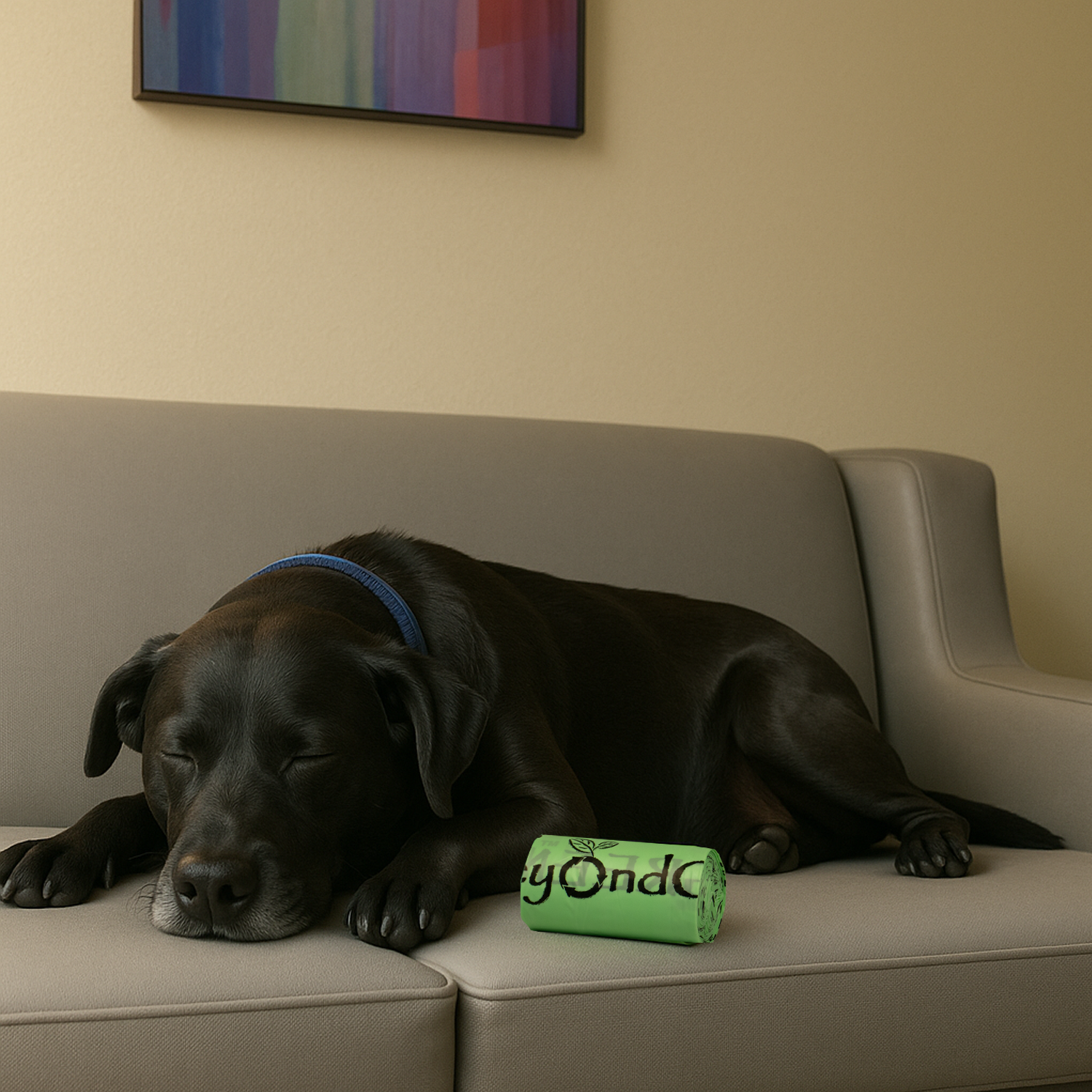 beyondGREEN Dog Waste Bags – Folded Rolls – Made in USA, Leak-Resistant, Extra-Strong - Doot's Pet LLC Collars For A Cause