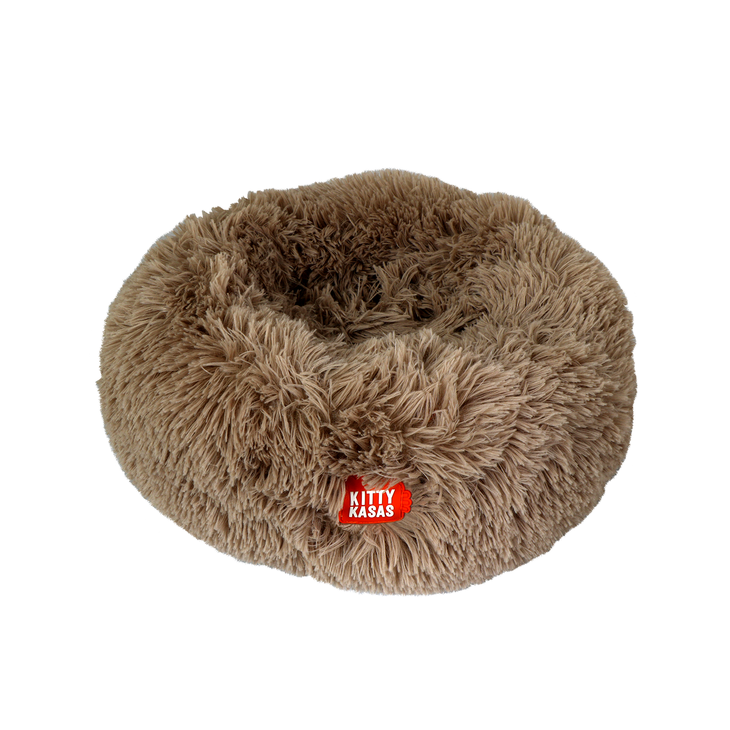 Kitty Kasa Plush Donut Cat Bed - Doot's Pet LLC Collars For A Cause