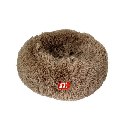 Kitty Kasa Plush Donut Cat Bed - Doot's Pet LLC Collars For A Cause