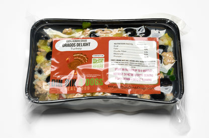 Tasty Turkey -case includes 24, 8oz meals