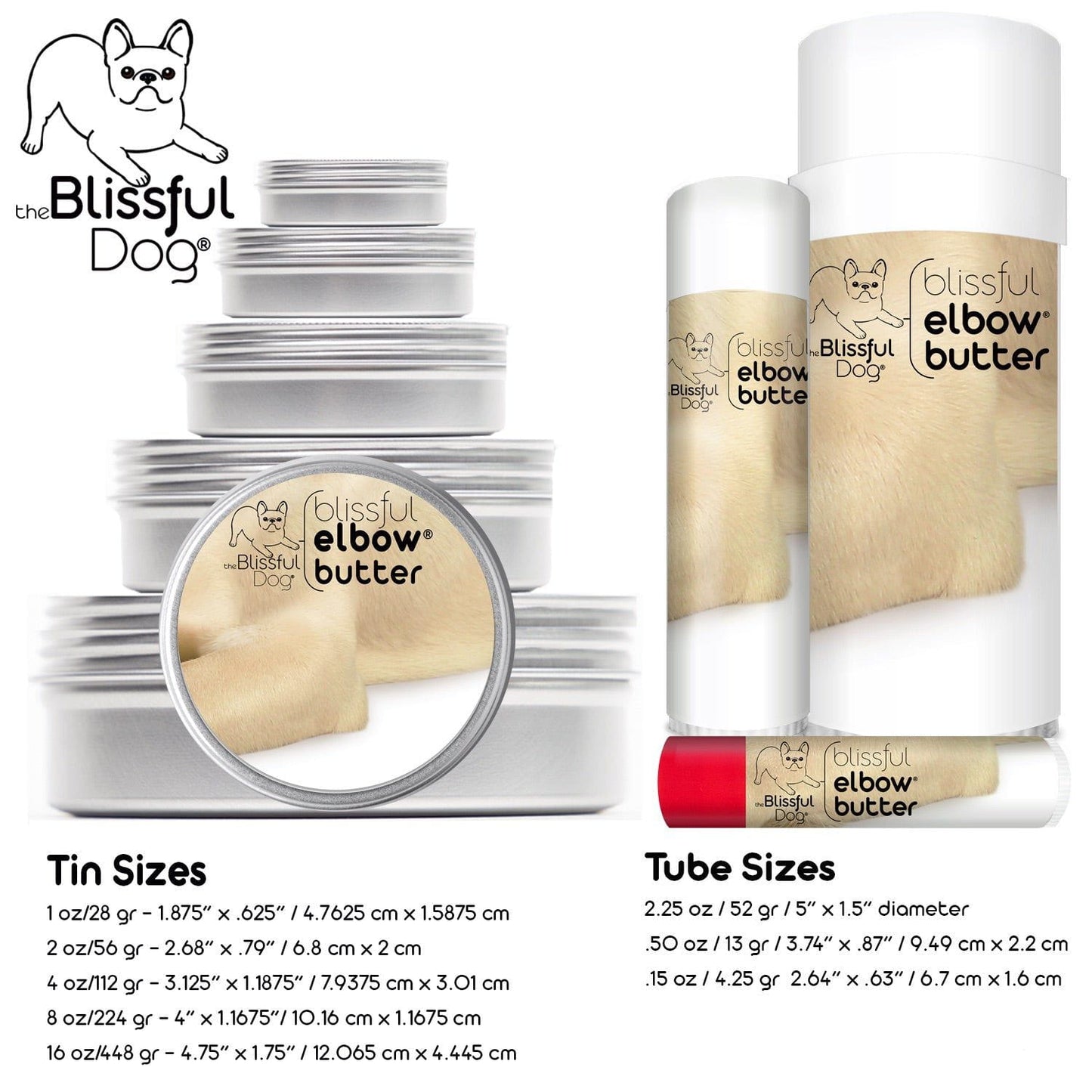 Blissful Elbow® Butter Conditions Your Dog's Elbow Calluses - Doot's Pet LLC Collars For A Cause