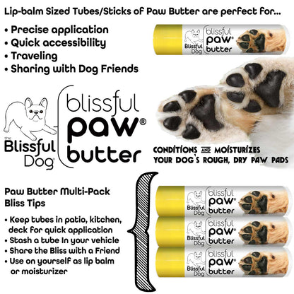 Blissful Paw® Butter Moisturizes Rough, Dry Paw Pads - Doot's Pet LLC Collars For A Cause