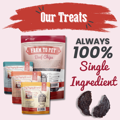 Puppy Packs 'n Snacks Dog Treat Starter Pack | Single-Ingredient Training Treats - Doot's Pet LLC Collars For A Cause
