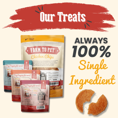 Puppy Packs 'n Snacks Dog Treat Starter Pack | Single-Ingredient Training Treats - Doot's Pet LLC Collars For A Cause