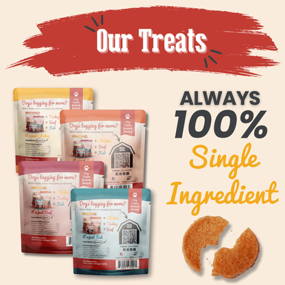 Snack Pack Dog Treat Sampler - Doot's Pet LLC Collars For A Cause