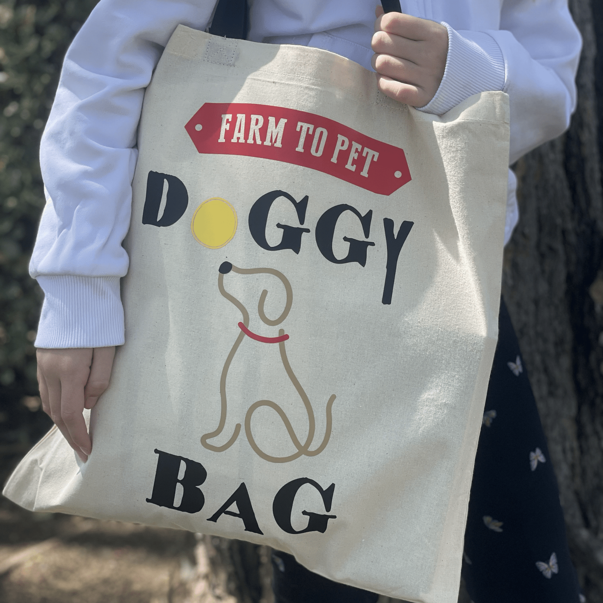 Farm To Pet Tote Bag | Paw-some Gift for Animal Lovers - Doot's Pet LLC Collars For A Cause