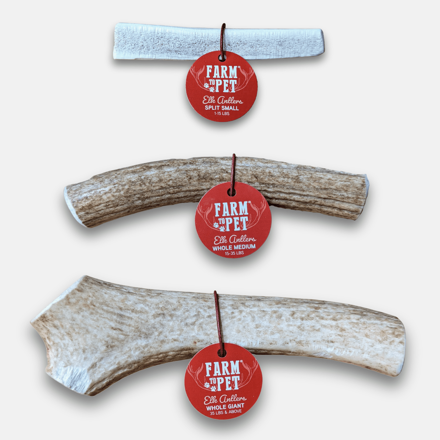 Elk Antler Dog Chews | All-Natural Whole and Split Elk Antler Chews for Dogs - Doot's Pet LLC Collars For A Cause