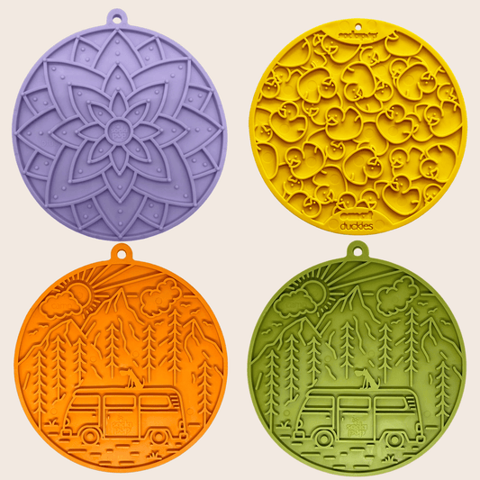 Dog Lick Mats with Suction Cups - Doot's Pet LLC Collars For A Cause