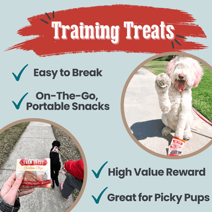 Puppy Packs 'n Snacks Dog Treat Starter Pack | Single-Ingredient Training Treats - Doot's Pet LLC Collars For A Cause