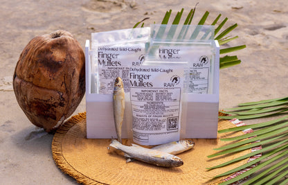 Dehydrated Wild-Caught Finger Mullets for Cats & Dogs — 100% Single Ingredient | Raw Instincts Florida Keys | Qty: 5 Fish - Doot's Pet LLC Collars For A Cause