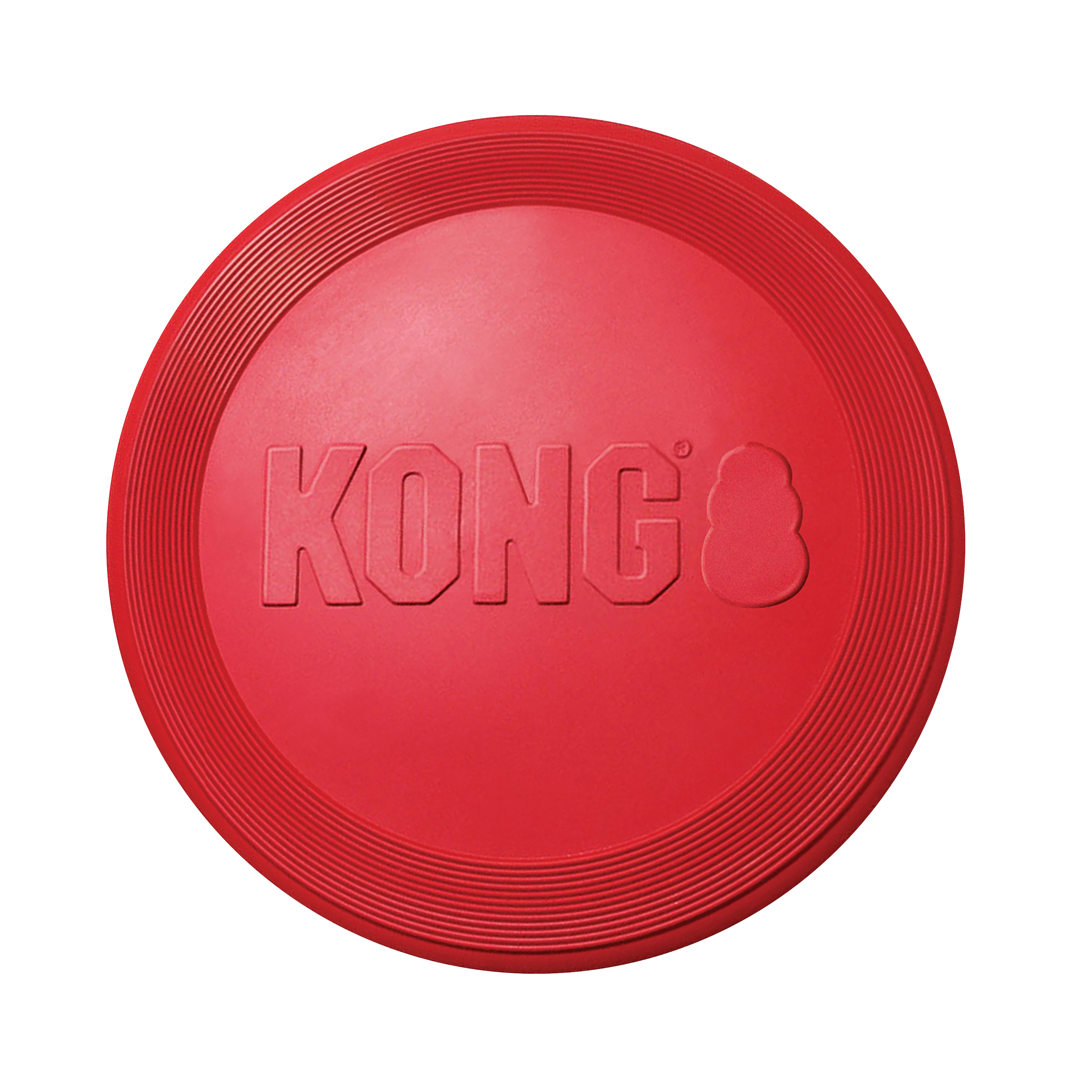 Kong Red Rubber Flyer | Doot's Pet LLC Collars For A Cause