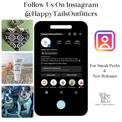 Spring Flowers Dog Bandana New Arrivals