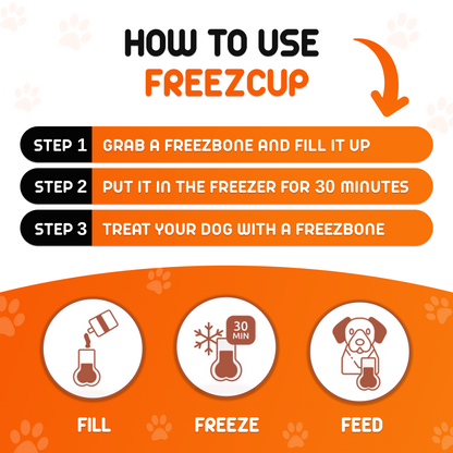 FreezCup - Long-Lasting Chew Fun - Doot's Pet LLC Collars For A Cause