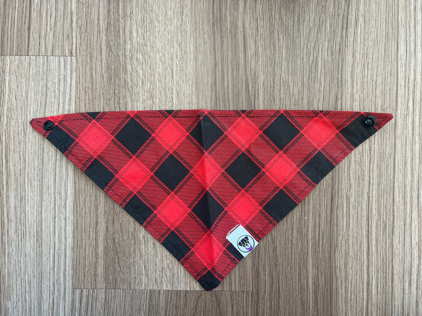 Buffalo Plaid Diagonal Bandana
