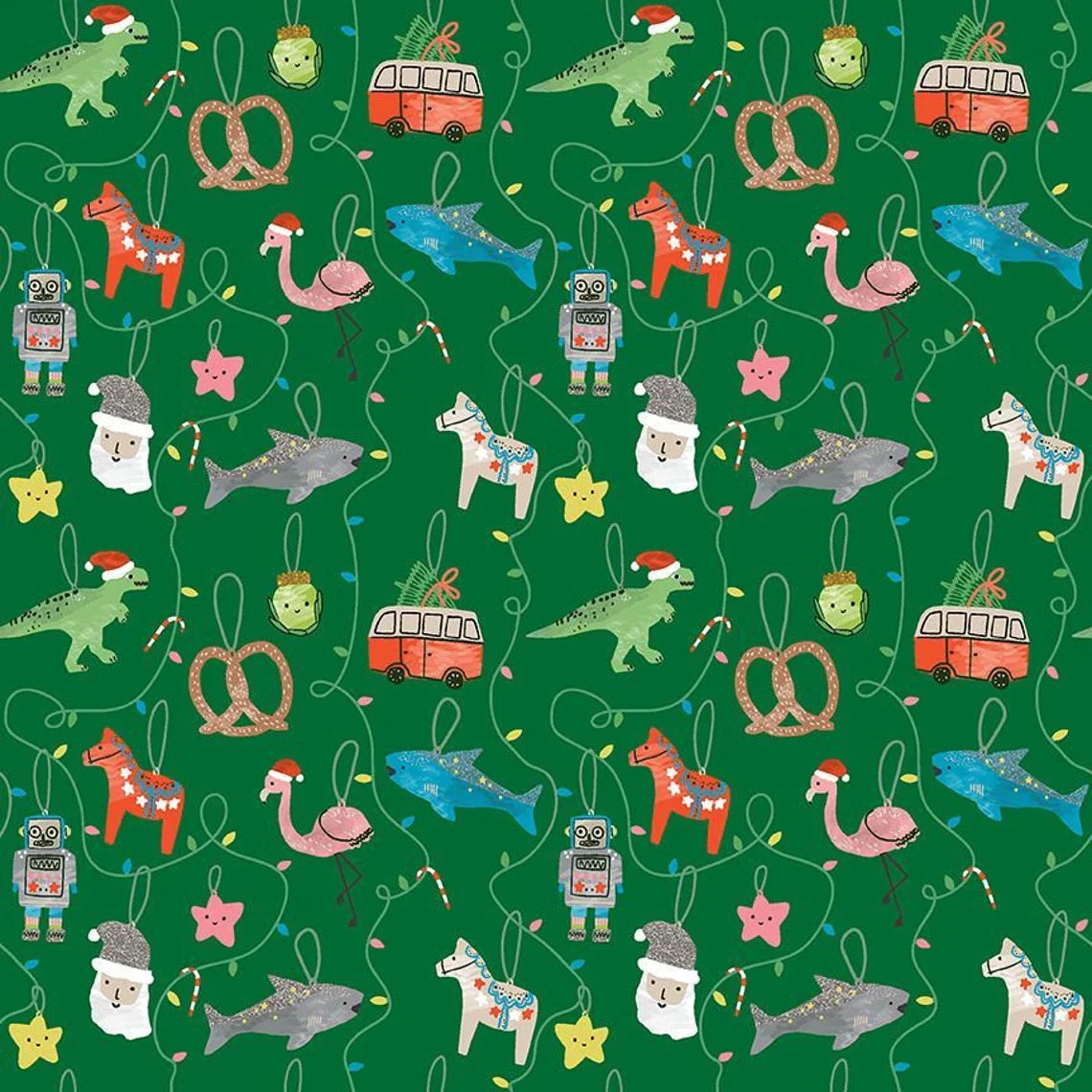 "Fun Ornaments" Dog Bandana