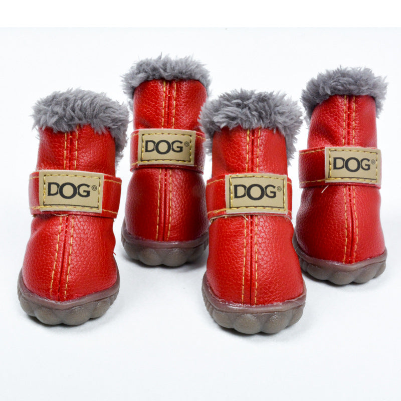 Dog Australia Waterproof Fleece-Lined Warm Dog Snow Boots - Doot's Pet LLC Collars For A Cause