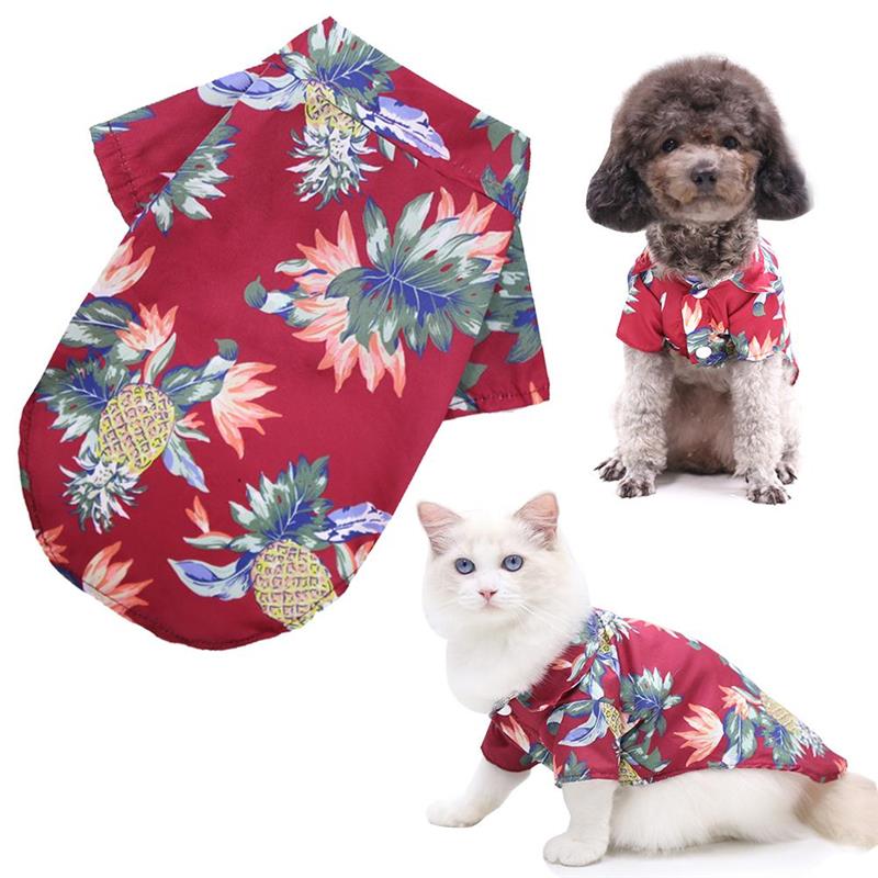 Hawaiian Pet Shirts - Doot's Pet LLC Collars For A Cause
