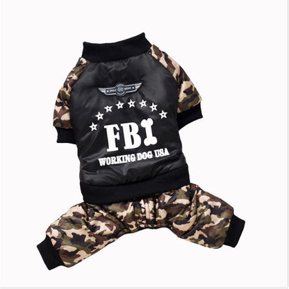 FBI Camouflage Coat |  Jumpsuit Pants